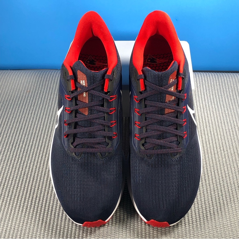 Nike Air Zoom Pegasus 39 NFL New England Patriots Running Shoes (New Men’s) - Picture 4 of 5